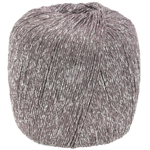 Lana Grossa Brillino 28 Taupe/Silver
