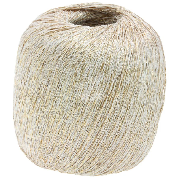 Lana Grossa Brillino 09 White/Gold