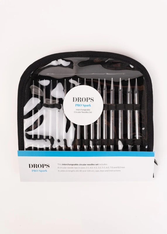 DROPS Pro Spark Interchangeable Circular Needles Set