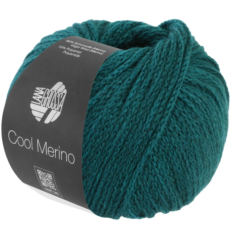 Lana Grossa Cool Merino 45 Petrol blue