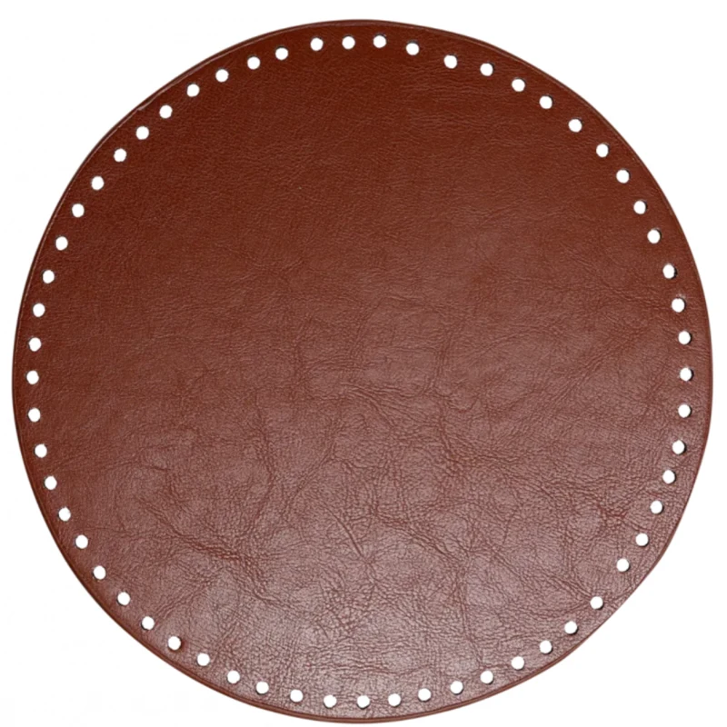 Go Handmade Round Base: Brown, 25 cm