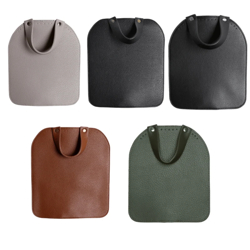 Go Handmade Top Flap: Front 16 x 19 cm: Beige/Silver, Black/Bronze, Black/Silver, Brown/Bronze and Green/Silver