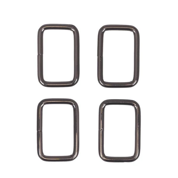 Go Handmade Square Ring Dark grey