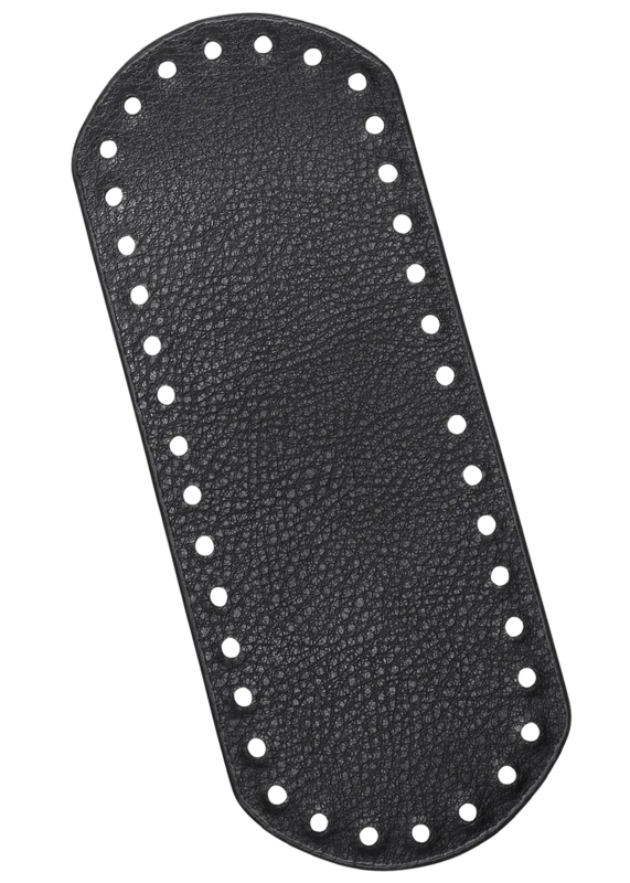 Go Handmade Oval Base: 21x8 cm, Black