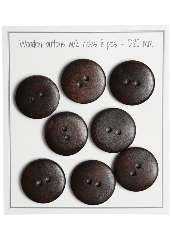 Go Handmade Wooden Buttons - UFO: 20 mm