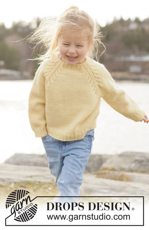 Children 50-33 Sunny Laugh Sweater by DROPS Design — 5
