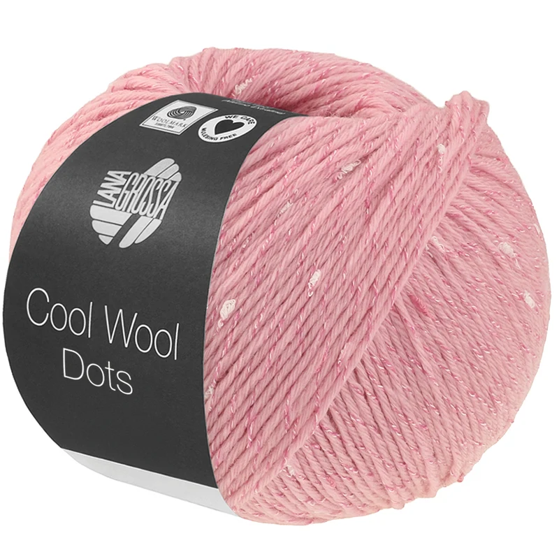 Lana Grossa Cool Wool Dots 06 Pink