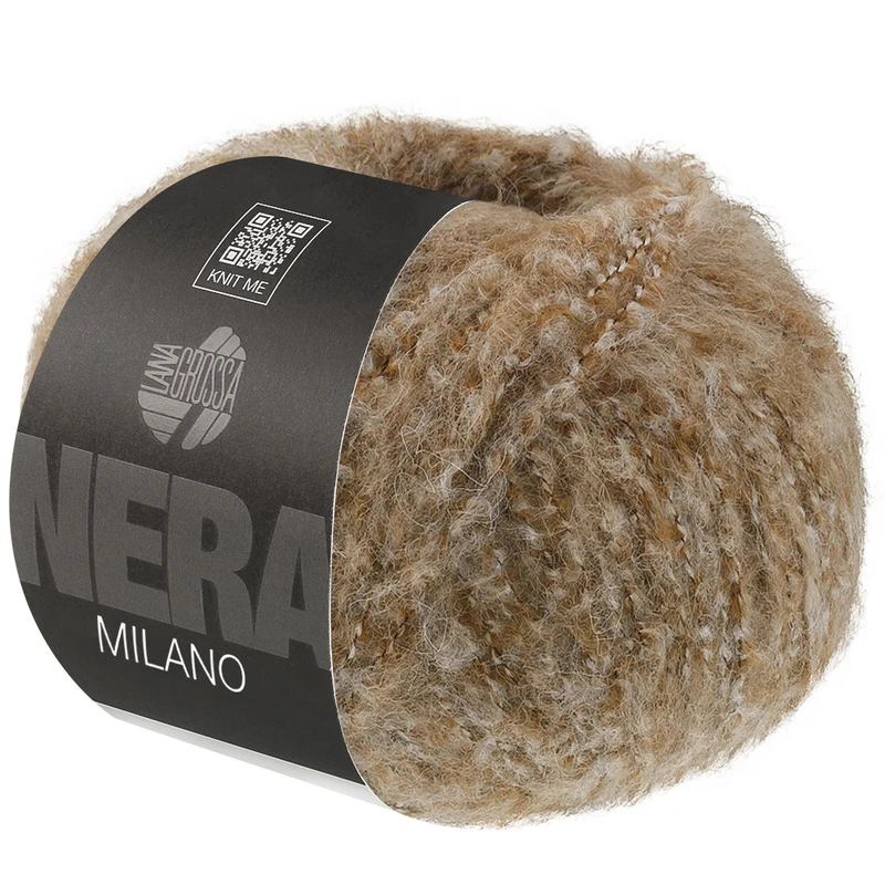 Lana Grossa Milano 09 Light brown melange