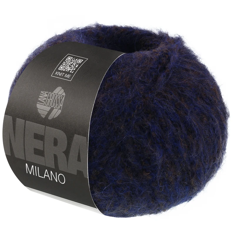 Lana Grossa Milano 11 Blue/brown melange