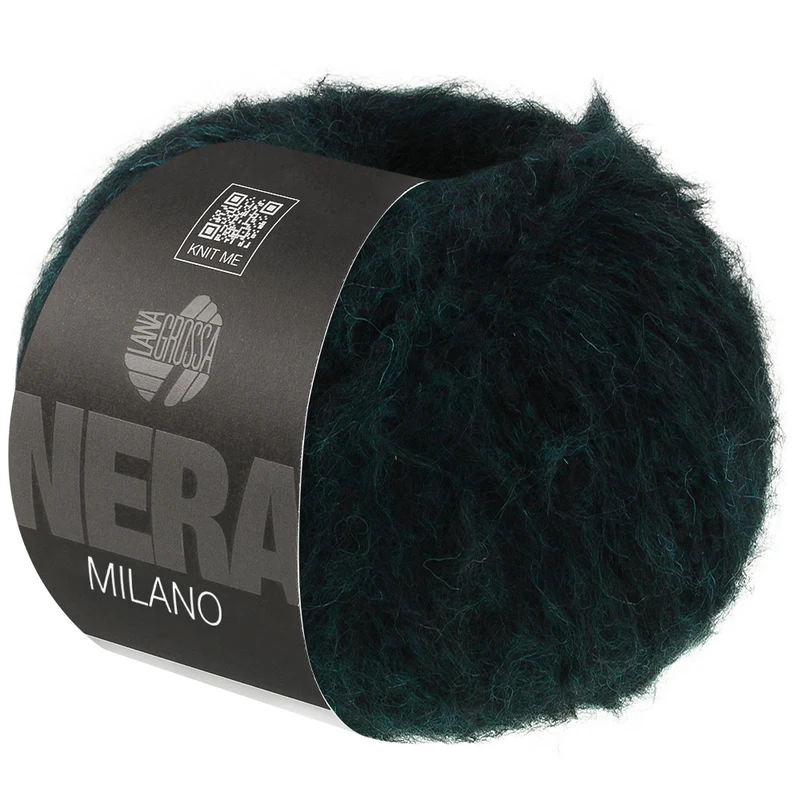 Lana Grossa Milano 08 Black green