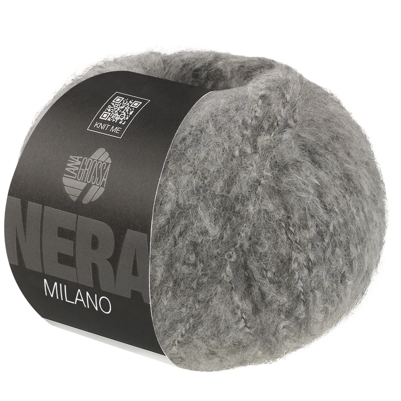 Lana Grossa Milano 01 Grey melange