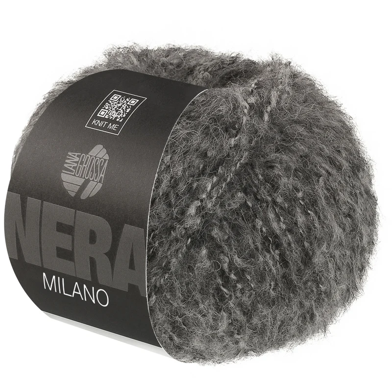 Lana Grossa Milano 02 Dark grey melange