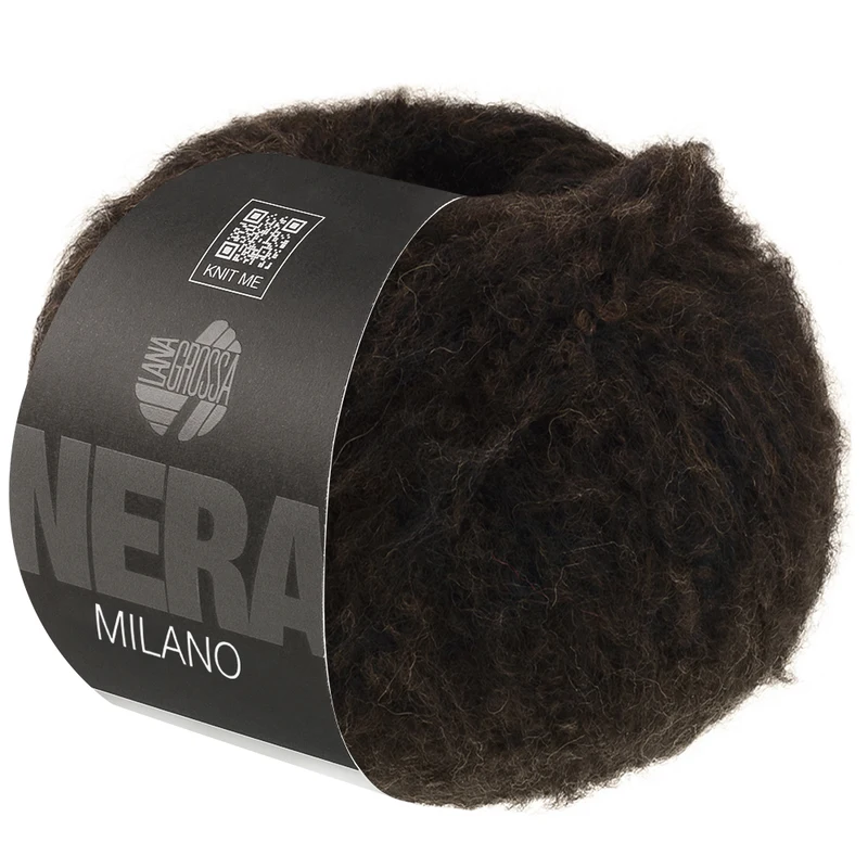 Lana Grossa Milano 04 Black brown