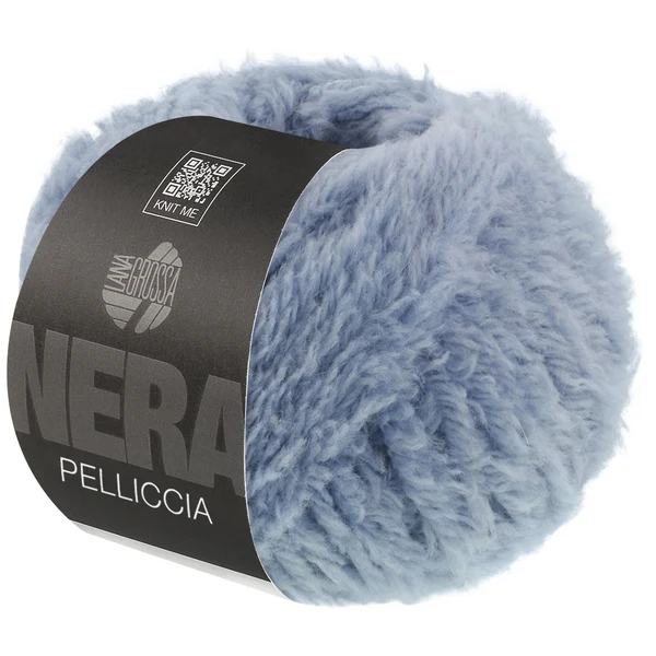 Lana Grossa Pelliccia 09 Grey blue