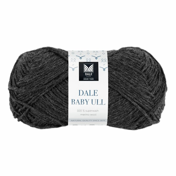 Dale Baby Ull 8556 Charcoal grey