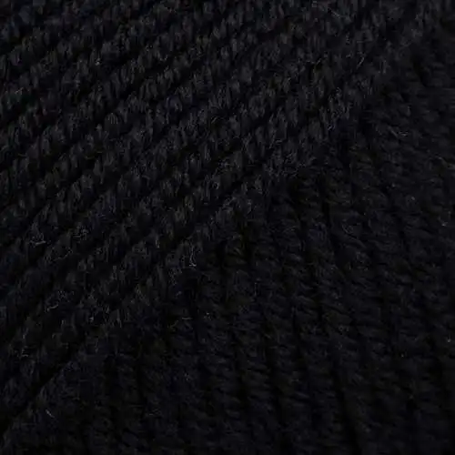 Merino Extra Fine 02 Black (Uni Colour)