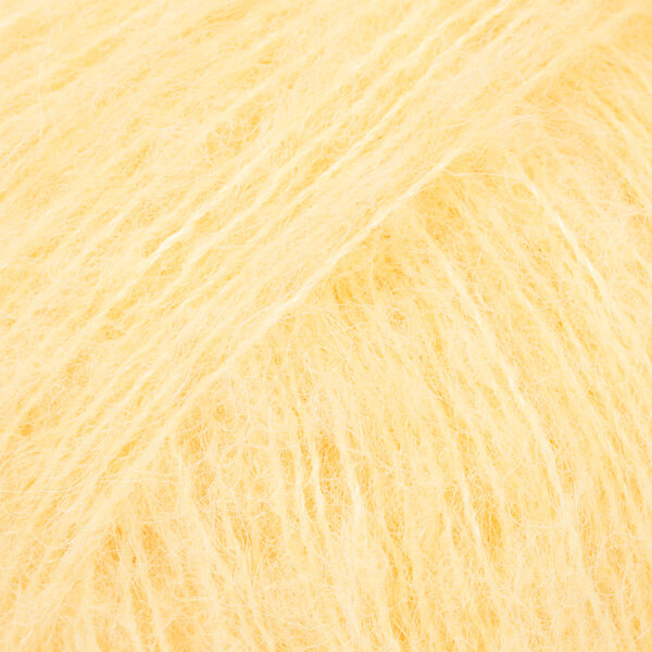 DROPS Brushed Alpaca Silk 30 Yellow (Uni Colour)