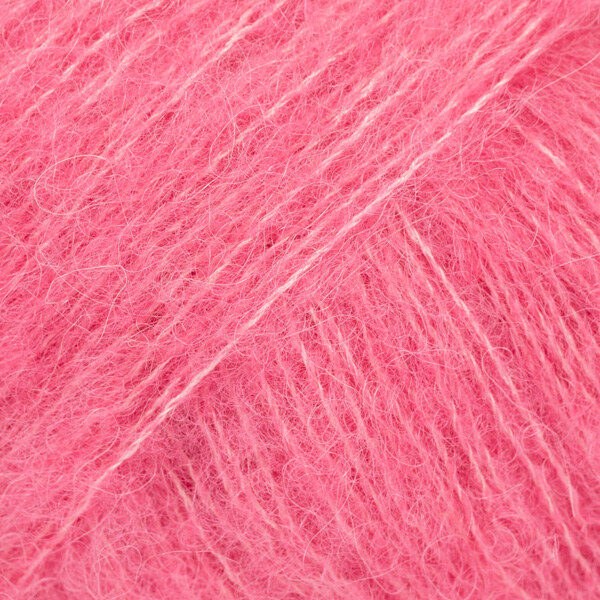 DROPS Brushed Alpaca Silk 31 Hot pink (Uni Colour)