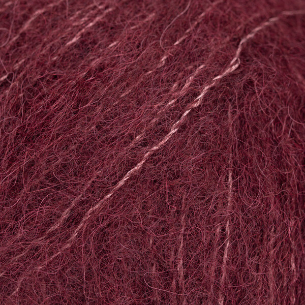 DROPS Brushed Alpaca Silk 44 Plum wine (Uni Colour)