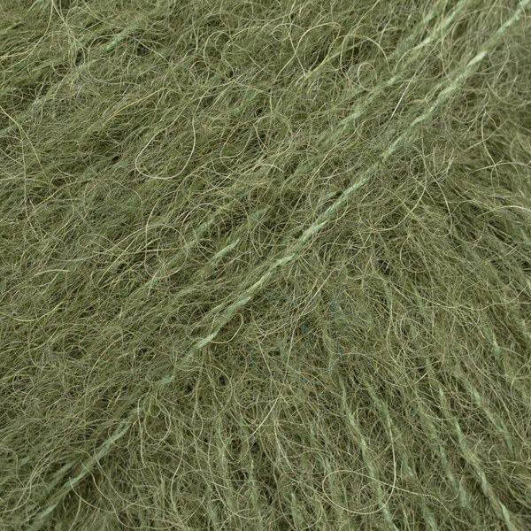 DROPS Brushed Alpaca Silk 32 Moss green (Uni Colour)