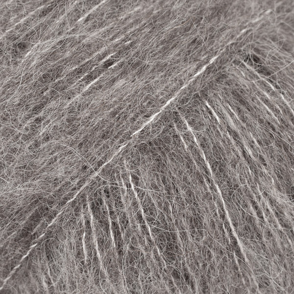 DROPS Brushed Alpaca Silk 03 Grey (Uni Colour)