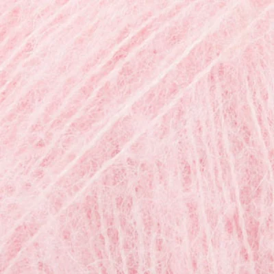 DROPS BRUSHED Alpaca Silk 12 Powder pink (Uni colour)