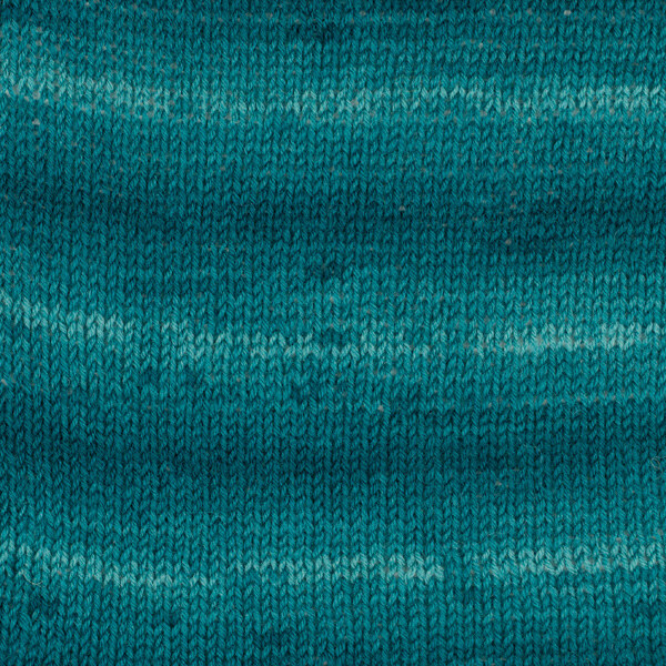 DROPS Fabel Long Print 918 Emerald city