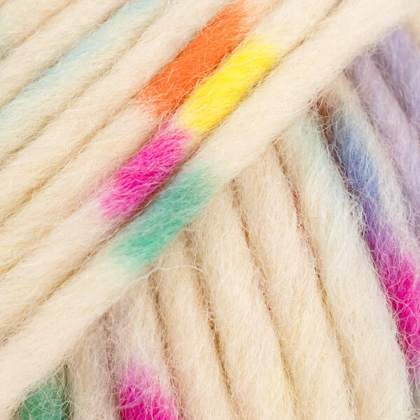 DROPS Snow Mix/Print 141 Electric sprinkles (Print)