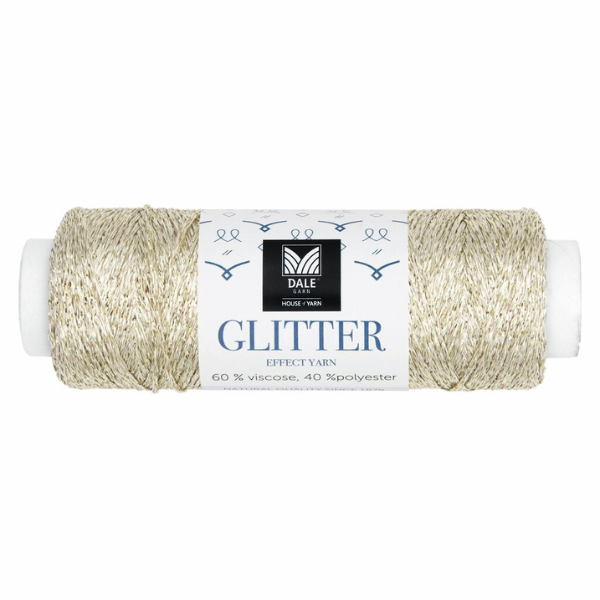 Dale Glitter Effect Yarn 201 Gold