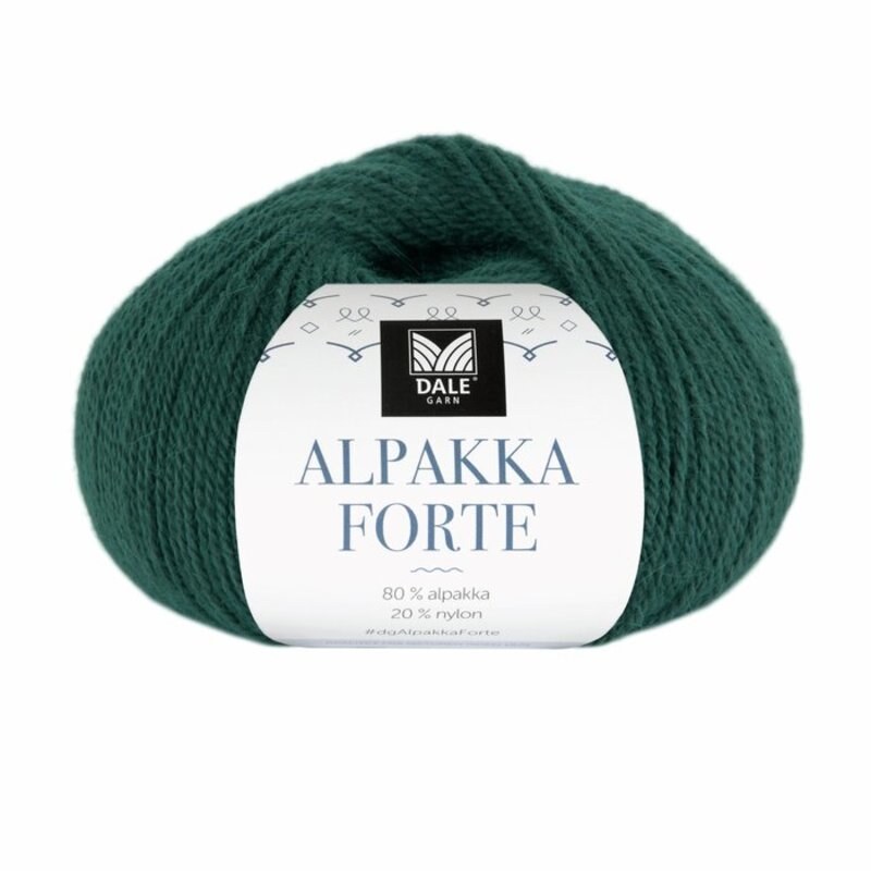 Dale Alpakka Forte 737 Pine green