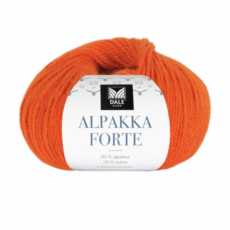 Dale Alpakka Forte 740 Orange