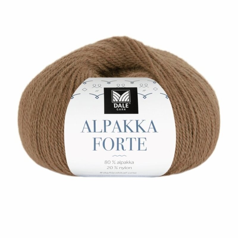 Dale Alpakka Forte 742 Nut brown