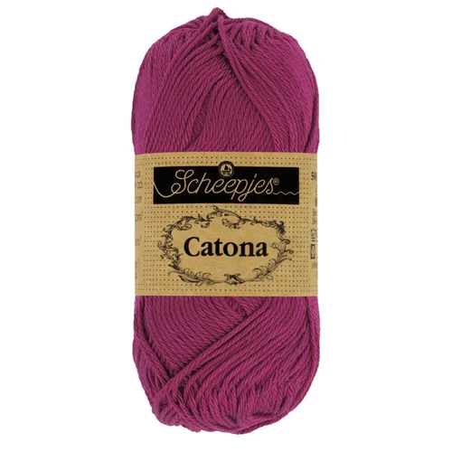 Scheepjes Catona 128 Tyrian Purple