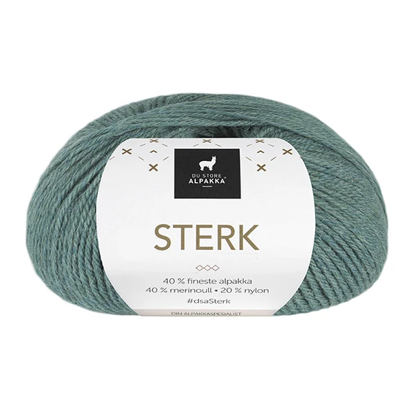 Du Store Alpakka Sterk 894 Light green mixed