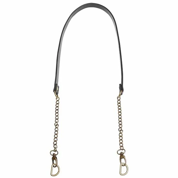 Go Handmade Shoulder strap w / bronze chain 16mm x 102cm