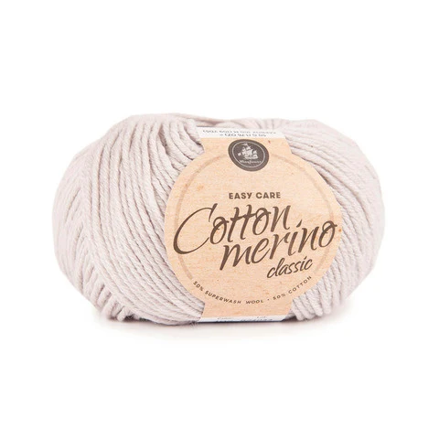 Mayflower Cotton Merino Classic 102 Sand (UNI COLOUR)