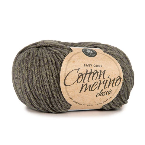 Mayflower Cotton Merino Classic 103 Grey (UNI COLOUR)