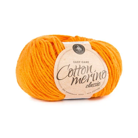 Mayflower Cotton Merino Classic 106 Light Orange (UNI COLOUR)