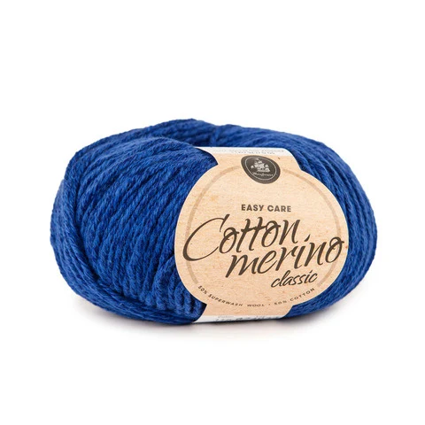 Mayflower Cotton Merino Classic 115 Cobalt Blue (UNI COLOUR)