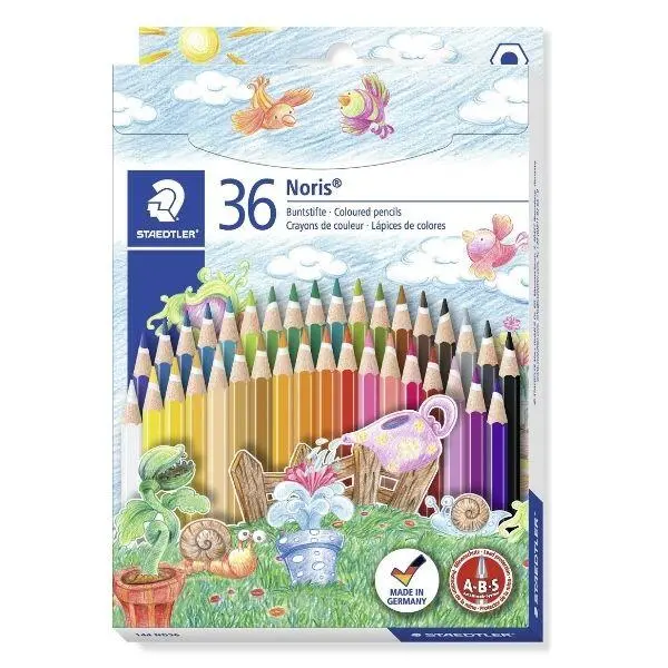 STAEDTLER Noris aquarell color pencils, 36 pcs