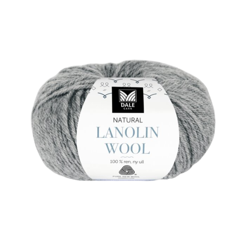Dale Lanolin Wool 1420 Gray