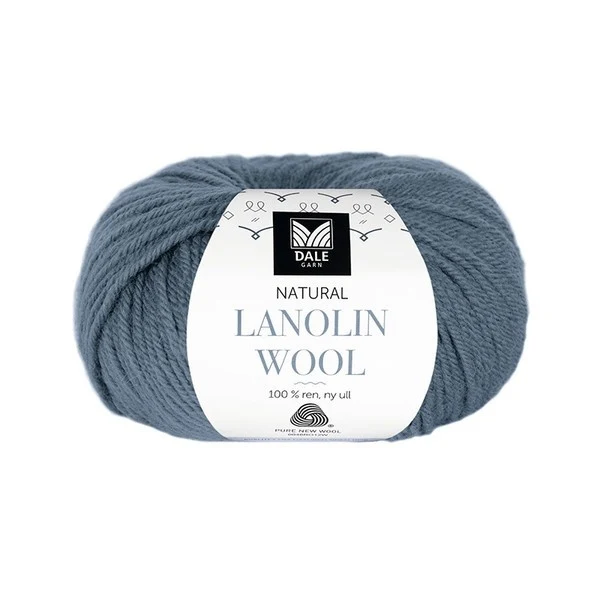 Dale Natural Lanolin Wool 1429 Mørk denim