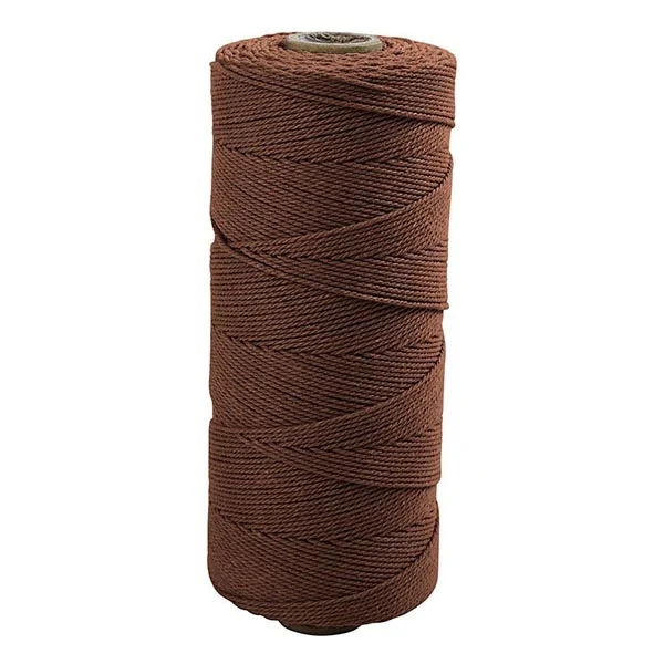 Knitting yarn 1mm 315m 18 Brown