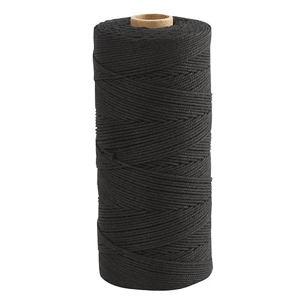 Knitting yarn 1mm 315m 20 Black