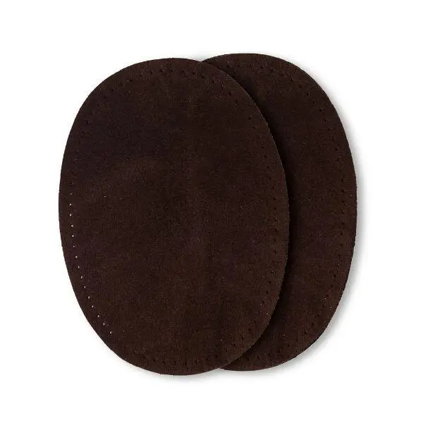 Prym Patches velour imitation leather 10x14 cm brown