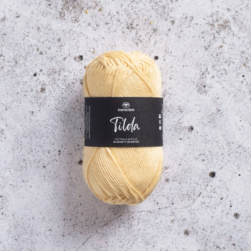 Svarta Fåret Tilda 33 Light yellow