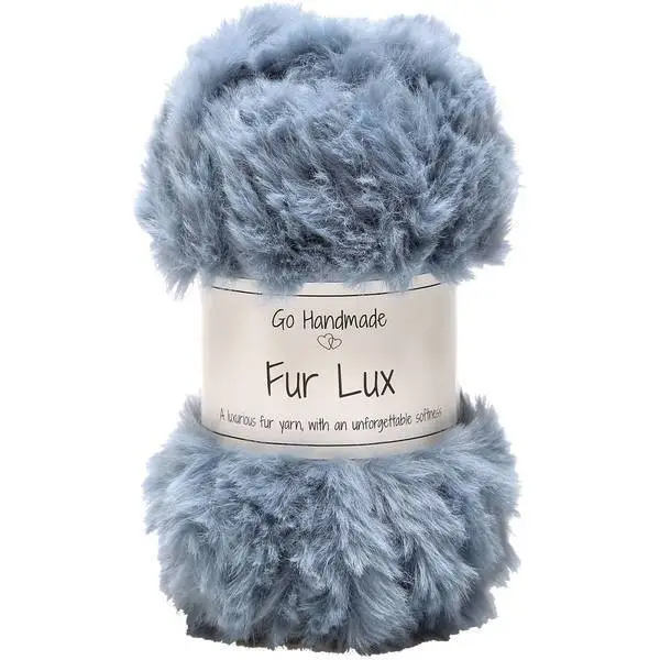 Go Handmade Fur Lux 17668 Jeans blue