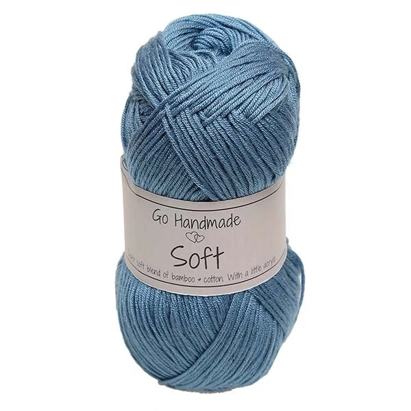 Go Handmade Soft 17373 Jeans blå