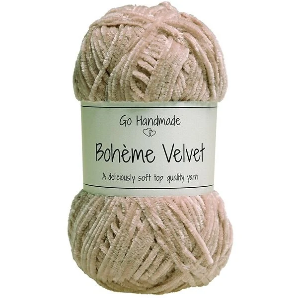 Go Handmade Bohème Velvet Fine 17611 Nude