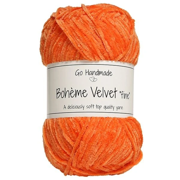 Go Handmade Bohème Velvet Fine 17618 Warm orange